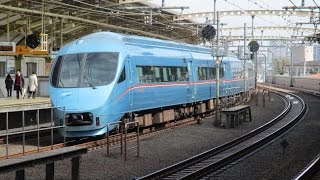 【様々な列車が発着する駅】複々線の小田急線豪徳寺駅を通るロマンスカー・通勤車両・地下鉄千代田線等