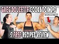 Reviewing Greg Doucette's Ultimate Anabolic Cookbook 2.0 (5 FREE Recipes Review)