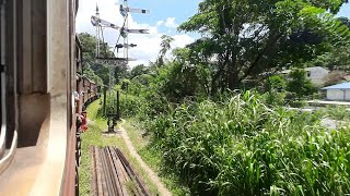 Badulla Express Train Travelling FHD Video - Mirigama to Peradeniya Junction (Full Video - Part 02)