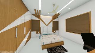 Design of a new house in Thrissur, edavilangu