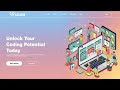 How to Create Simple Website Using HTML CSS |Fast Code