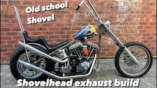 Harley Davidson SHOVELHEAD CUSTOM EXHAUST BUILD AND TIPS