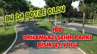 4K Video eşliğinde, İBB Orhangazi Şehir Parkı Bisiklet Yolu | Eylül 2023