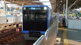 東京都交通局6500形6501F 東急目黒線各駅停車日吉行 多摩川駅発車