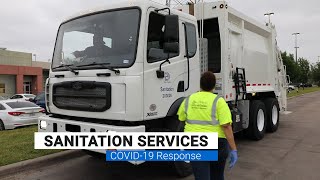 COVID-19 Response: Sanitation Services