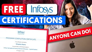 FREE Online Courses with Certificate by Infosys | REPUTED Tech & Non-Tech Courses 🏆
