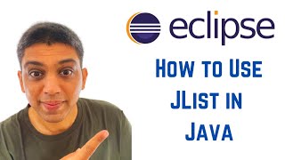 Java swing tutorial using Eclipse - How to Use JList in Java