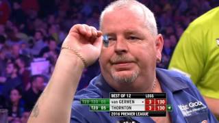 ᴴᴰ Michael van Gerwen vs Robert Thornton | Week 8 | Betway Premier League Darts 2016