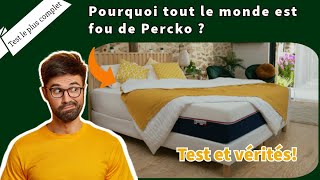 Percko : Test complet du matelas Percko (résultat vraiment étonnant 😱😲)