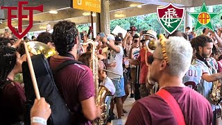Saída da Fanfarra Festiva Tricolor | Fluminense x Portuguesa-RJ 2023
