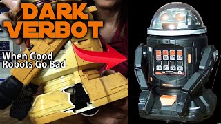 Neglected Robots Turn To The Dark Side - TOMY Verbot Refurbished For Sale