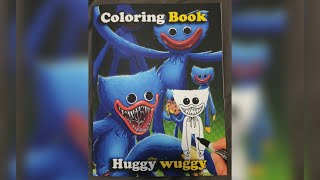 Huggy Wuggy Poppy Playtime Coloring Book!