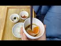 how to make onsen tamago hot spring cooked eggs 〜温泉卵〜 easy japanese home cooking recipe