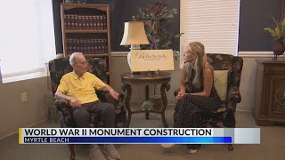 Construction began this week on $800K World War II monument in Myrtle Beach