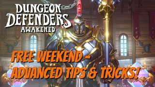 DDA Free Weekend! Advanced Tips - Progression!