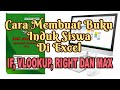 Cara Membuat Buku Induk Siswa Menggunakan Excel