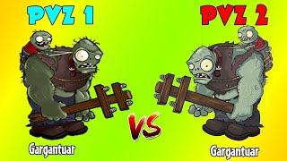All Zombies PVZ 1 vs PVZ 2 - Who Will Win? - Zombie vs Zombie