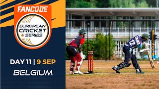 🔴 FanCode European Cricket Series Belgium, 2022 | Day 11 | T10 Live Cricket