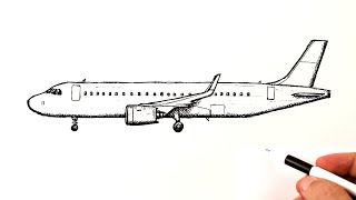How to draw a Airplane