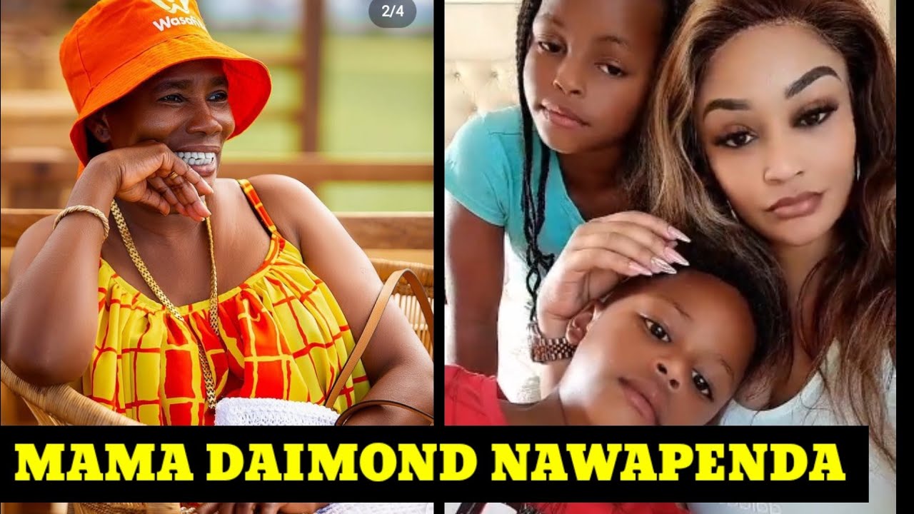 LIVE BAADA YA DAIMOND KUMPOSTI MTOTO WA TANASHA NASIB JUNIOR MAMA ...