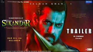 SIKANDAR - Official Trailer | Salman Khan | Rashmika Mandanna | Sikandar Song | SikandarMotionPoster