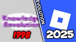 Roblox Logo EVOLUTION (1989 - 2025)