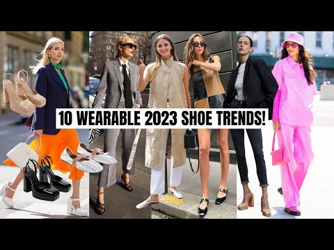 Spring Shoe Trends You Need to Know! Fashion trends 2023