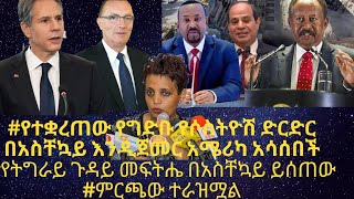 አሜሪካን የሶስትዮሽ ውይይቱ በፍጥነት እንዲጀመር አሳሰበች።የኤርትራ ወታደሮች እንዲወጡም አስጠነቀቀች።ምርጫው ተራዘመ።ግብጽን ያሳበደው የህዝበ ሙስሊሙ አቋም።