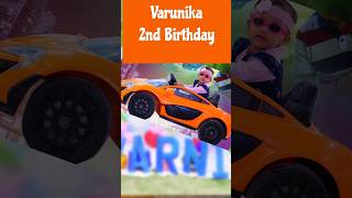 Varunika 2nd Birthday ♥️ -- Nagu ♥️ Harika.. #family #trending #shorts