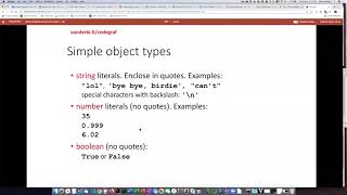 004a Introduction to variable assignment