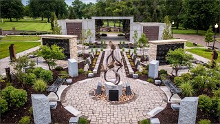 Memorial Park Cremation Garden construction