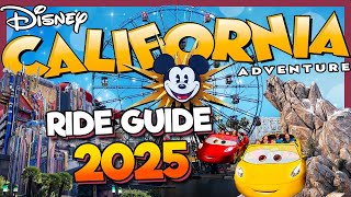 Disney California Adventure Rides 2025 | EVERYTHING You Need to Know