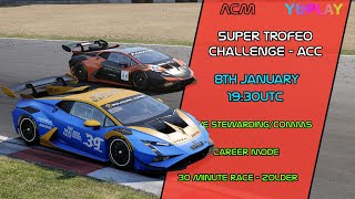 ACM Racing ACC Super Trofeo Challenge Zolder Highlights