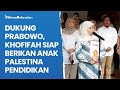 Dukung Prabowo, Khofifah Siap Berikan Anak Palestina Pendidikan Berbasis Pesantren di Jatim