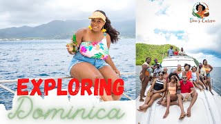 Exploring Dominica | Jungle Bay, Boat Party and Red Rock | Travel Vlog