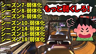 2年間で19回も弱体化されたのに、さらに弱体化を望む声が大多数のコイツについて | Apex Legends