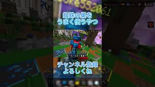 【マイクラ】蜘蛛の巣をうまく使うやつ #マイクラ #hive