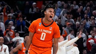 Terrence Shannon Jr. leads Illinois past Iowa State 72-69 for first Elite Eight trip since 2005