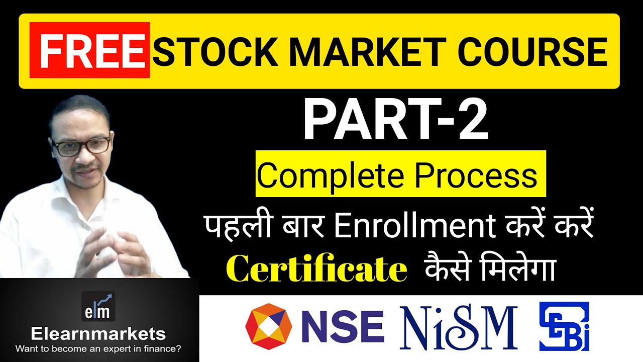 FREE Stock Market Course Part-2| Stock Market Certifiacte | Subhash ...