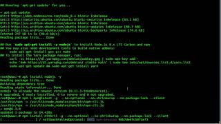 How To install Mithril mithril.js with Forever On Ubuntu 18.04 LTS