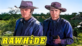 Rawhide | Incident Of The Widowed Dove | Full Classic Western Show | True Story Cowboy Film