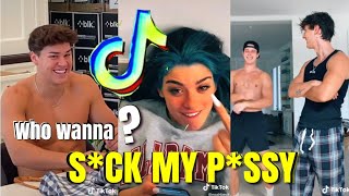 Now Who Wanna Suck My P*ssy Tiktok Compilation | Noah Beck Face 😆