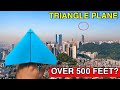 How To Make a PAPER AIRPLANE EASY | TRIANGLE PLANE | Best paper airplane that flies Far