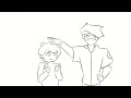 grian and etho baby talks over an enchanting table 【wild life animatic】