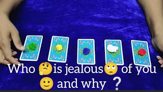 Who 🤔is jealous🙄 of you 🙂and why❔ Timeless pick a card tarot reading📖