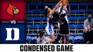 Louisville vs. Duke Condensed Game | 2024-25 ACC Women's Basketball