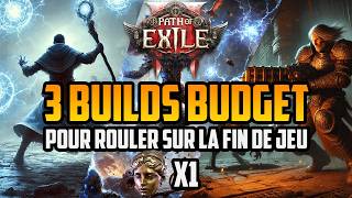 3 BUILDS BUDGET POUR PATH OF EXILE 2 ET ROULER SUR LE JEU ! (De 1 à 20 div)