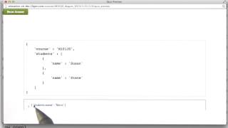 31a Node js Driver Using Dot Notation