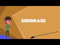 what is shrinkage fabric explain shrinkage fabric define shrinkage fabric