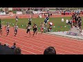 4a 100 final race boys track 2017 nm state champion gold medalist jonah vigil taos hs 170513 hd1080